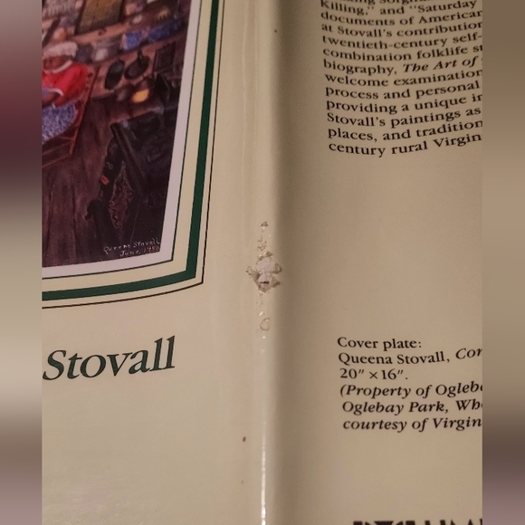 Queena Stovall 1986 HB Book with Author signature - Picture 9 of 15